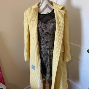 Vintage Yellow Peacoat